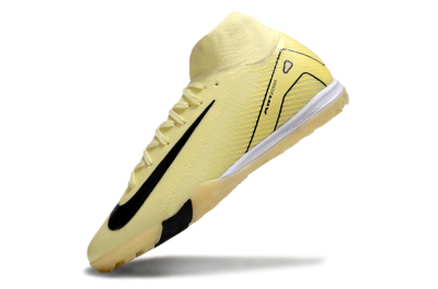 Nike Air Zoom Mercurial Superfly 10 Elite TF Artificial Turf Soccer Shoes - Yellow/Black/White