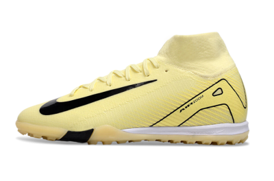 Nike Air Zoom Mercurial Superfly 10 Elite TF Artificial Turf Soccer Shoes - Yellow/Black/White