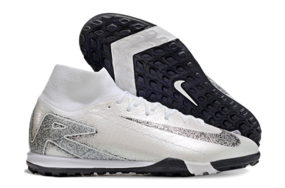 Nike Air Zoom Mercurial Superfly 10 Elite TF Artificial Turf Soccer Shoes - Beige/Black/White