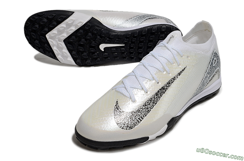 Nike Air Zoom Mercurial Vapor 16 Elite TF Artificial Turf Soccer Shoes - Beige/Black/White 3