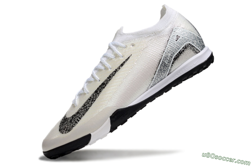 Nike Air Zoom Mercurial Vapor 16 Elite TF Artificial Turf Soccer Shoes - Beige/Black/White 5
