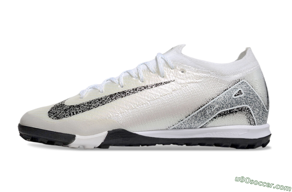 Nike Air Zoom Mercurial Vapor 16 Elite TF Artificial Turf Soccer Shoes - Beige/Black/White 2