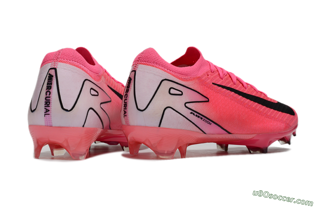 Nike Air Zoom Mercurial Vapor 16 Elite FG Firm Ground Soccer Cleats - Red/Black/Pink 6