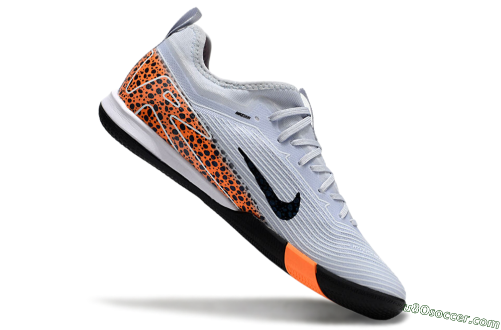 Nike Air Zoom Mercurial Vapor 16 Pro IC Indoor & Futsal Soccer Shoes - Grey/Black/Leopard 4