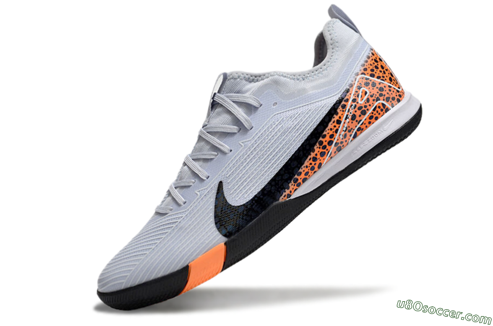 Nike Air Zoom Mercurial Vapor 16 Pro IC Indoor & Futsal Soccer Shoes - Grey/Black/Leopard 5