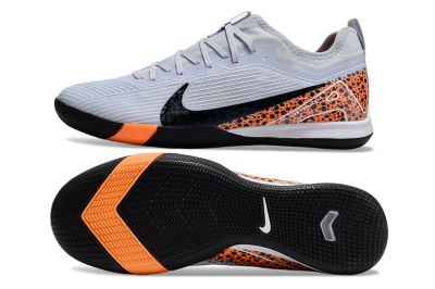 Nike Air Zoom Mercurial Vapor 16 Pro IC Indoor & Futsal Soccer Shoes - Grey/Black/Leopard