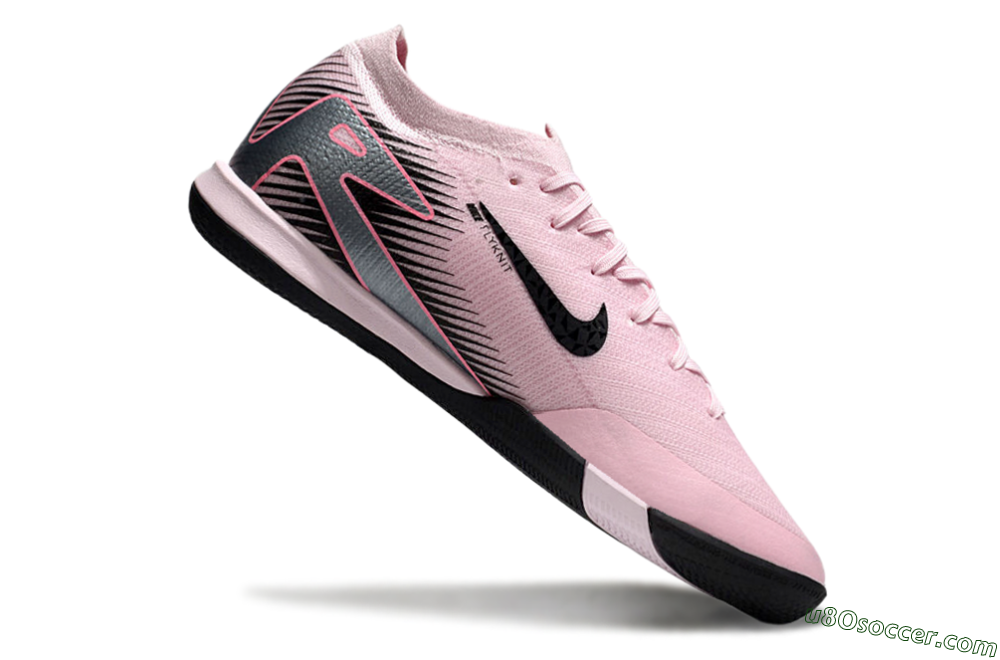 Nike Air Zoom Mercurial Vapor 16 Elite IC Indoor & Futsal Soccer Shoes - Pink/Black/Silver 4