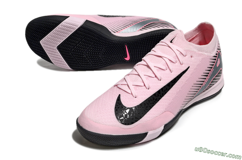 Nike Air Zoom Mercurial Vapor 16 Elite IC Indoor & Futsal Soccer Shoes - Pink/Black/Silver 3