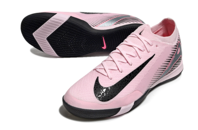 Nike Air Zoom Mercurial Vapor 16 Elite IC Indoor & Futsal Soccer Shoes - Pink/Black/Silver