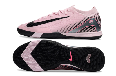 Nike Air Zoom Mercurial Vapor 16 Elite IC Indoor & Futsal Soccer Shoes - Pink/Black/Silver