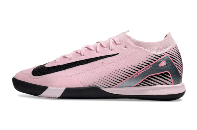 Nike Air Zoom Mercurial Vapor 16 Elite IC Indoor & Futsal Soccer Shoes - Pink/Black/Silver