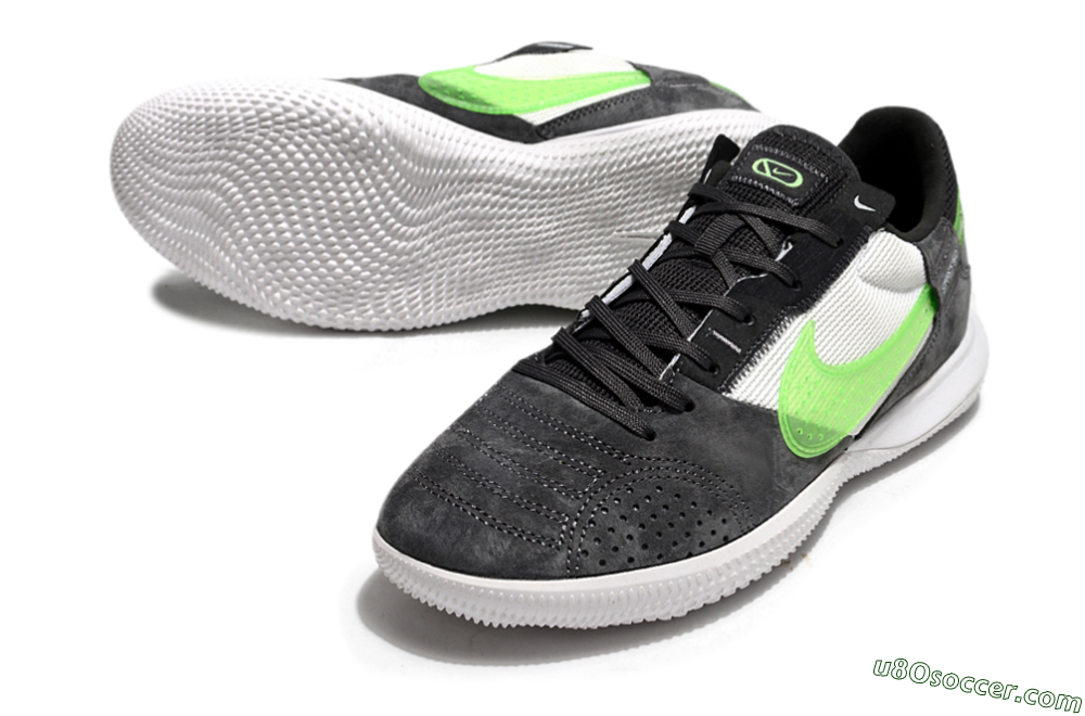 Nike Street Gato IC Indoor & Futsal Soccer Shoes - Grey/Yellow/White 3