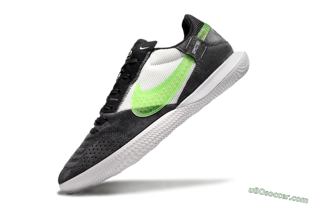 Nike Street Gato IC Indoor & Futsal Soccer Shoes - Grey/Yellow/White 5