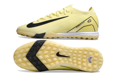 Nike Air Zoom Mercurial Vapor 16 Elite TF Artificial Turf Soccer Shoes - Yellow/Black/White