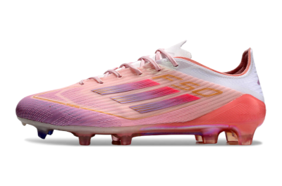 Adidas F50 Elite FG Firm Ground Soccer Cleats - Pink/White/Gold