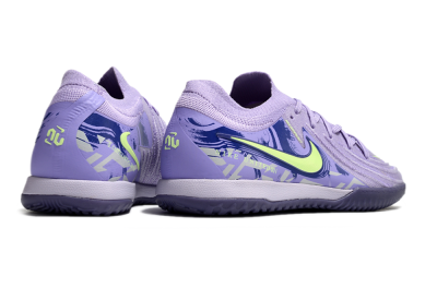 Nike Phantom GX 2 Elite IC Indoor & Futsal Soccer Shoes - Purple/Yellow/White