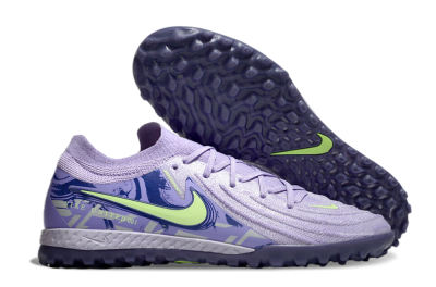 Nike Phantom GX 2 Elite TF Artificial Turf Soccer Shoes - Purple/Yellow/White