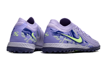 Nike Phantom GX 2 Elite TF Artificial Turf Soccer Shoes - Purple/Yellow/White