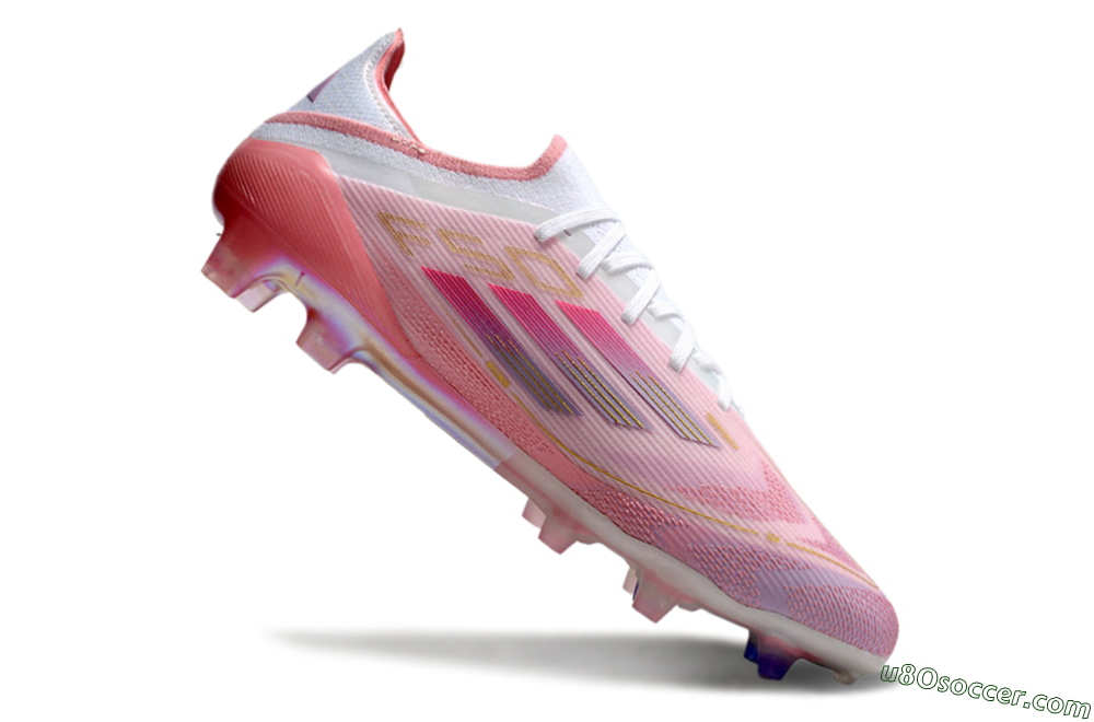 Adidas F50 Elite FG Firm Ground Soccer Cleats - Purple/White/Pink 4