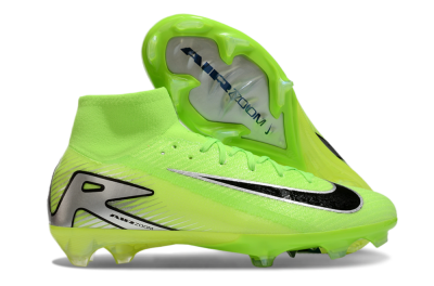 Nike Air Zoom Mercurial Superfly 10 Academy FG Firm Ground Soccer Cleats - Yellow/Black/Silver