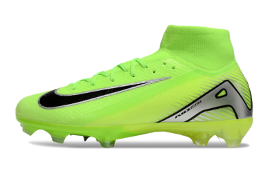 Nike Air Zoom Mercurial Superfly 10 Academy FG Firm Ground Soccer Cleats - Yellow/Black/Silver