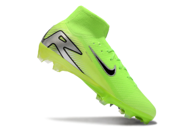 Nike Air Zoom Mercurial Superfly 10 Academy FG Firm Ground Soccer Cleats - Yellow/Black/Silver