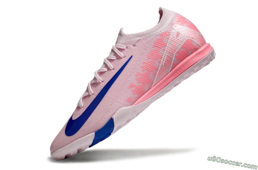 Nike Air Zoom Mercurial Vapor 16 Elite TF Artificial Turf Soccer Shoes - Pink/Blue/White 5