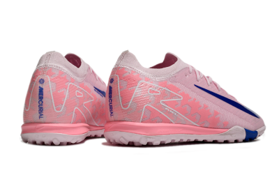 Nike Air Zoom Mercurial Vapor 16 Elite TF Artificial Turf Soccer Shoes - Pink/Blue/White