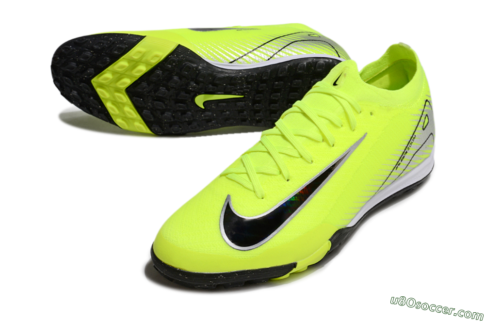 Nike Air Zoom Mercurial Vapor 16 Elite TF Artificial Turf Soccer Shoes - Yellow/Black/White 3