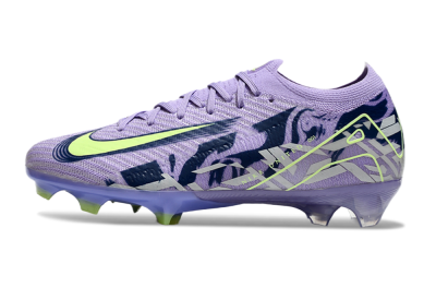 Nike Air Zoom Mercurial Vapor 16 Elite FG Firm Ground Soccer Cleats - Purple/Yellow/White