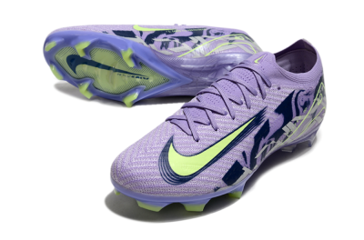 Nike Air Zoom Mercurial Vapor 16 Elite FG Firm Ground Soccer Cleats - Purple/Yellow/White