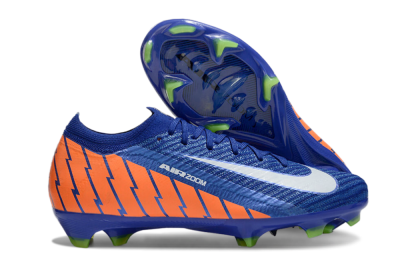 Nike Air Zoom Mercurial Vapor 16 Elite FG Firm Ground Soccer Cleats - Blue/White/Orange