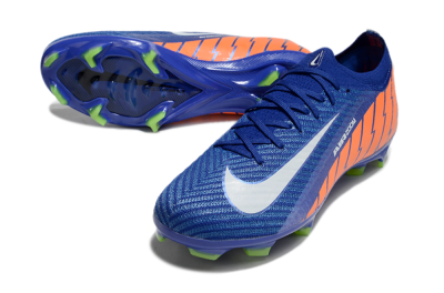 Nike Air Zoom Mercurial Vapor 16 Elite FG Firm Ground Soccer Cleats - Blue/White/Orange