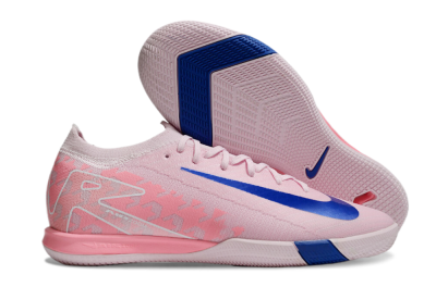 Nike Air Zoom Mercurial Vapor 16 Elite IC Indoor & Futsal Soccer Shoes - Pink/Blue/White