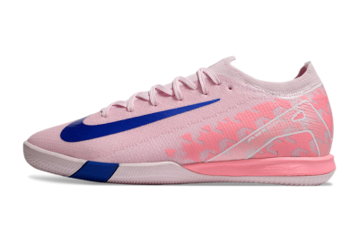 Nike Air Zoom Mercurial Vapor 16 Elite IC Indoor & Futsal Soccer Shoes - Pink/Blue/White