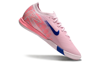 Nike Air Zoom Mercurial Vapor 16 Elite IC Indoor & Futsal Soccer Shoes - Pink/Blue/White