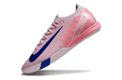 Nike Air Zoom Mercurial Vapor 16 Elite IC Indoor & Futsal Soccer Shoes - Pink/Blue/White