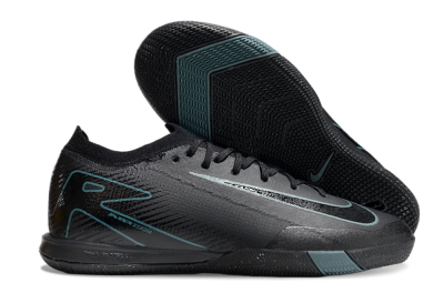 Nike Air Zoom Mercurial Vapor 16 Elite IC Indoor & Futsal Soccer Shoes - Black/Blue/White