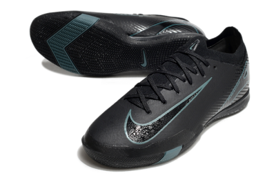 Nike Air Zoom Mercurial Vapor 16 Elite IC Indoor & Futsal Soccer Shoes - Black/Blue/White