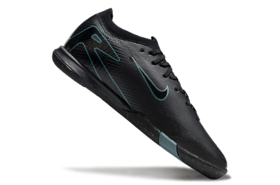 Nike Air Zoom Mercurial Vapor 16 Elite IC Indoor & Futsal Soccer Shoes - Black/Blue/White