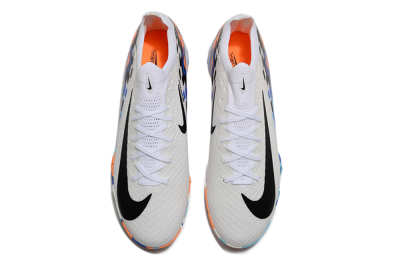 Nike Air Zoom Mercurial Vapor 16 Elite TF Artificial Turf Soccer Shoes - White/Blue/Orange