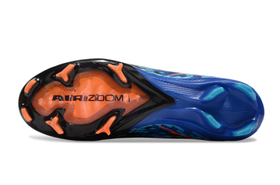 Nike Air Zoom Mercurial Vapor 16 Elite FG Firm Ground Soccer Cleats - Black/Blue/Orange
