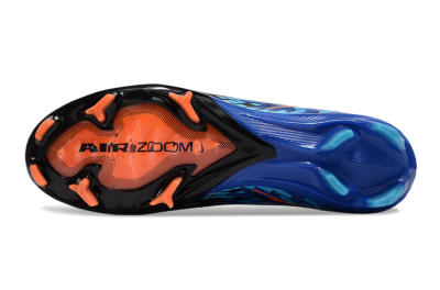 Nike Air Zoom Mercurial Superfly 10 Elite FG Firm Ground Soccer Cleats - Black/Blue/Orange