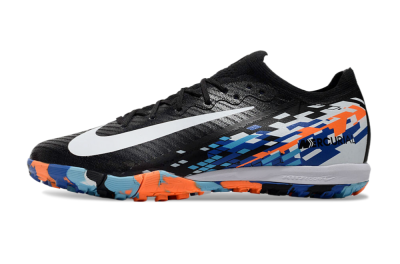 Nike Air Zoom Mercurial Vapor 16 Elite TF Artificial Turf Soccer Shoes - Black/Blue/Orange