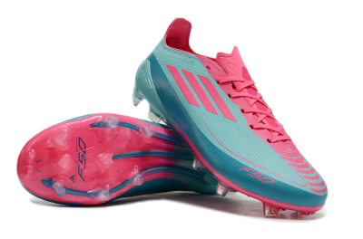 Adidas F50+ Elite FG Firm Ground Soccer Cleats - Jade/Pink/White
