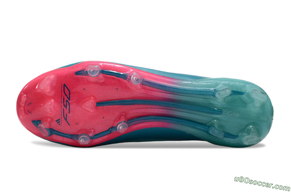 Adidas F50+ Elite FG Firm Ground Soccer Cleats - Jade/Pink/White 6