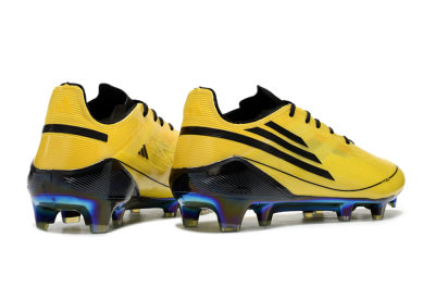 Adidas F50 Elite FG Firm Ground Soccer Cleats - Yellow/Black/Gold