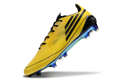 Adidas F50 Elite FG Firm Ground Soccer Cleats - Yellow/Black/Gold