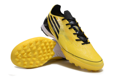 Adidas F50 Pro TF Artificial Turf Soccer Shoes - Yellow/Black/White
