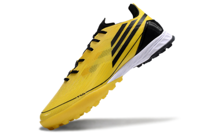Adidas F50 Pro TF Artificial Turf Soccer Shoes - Yellow/Black/White